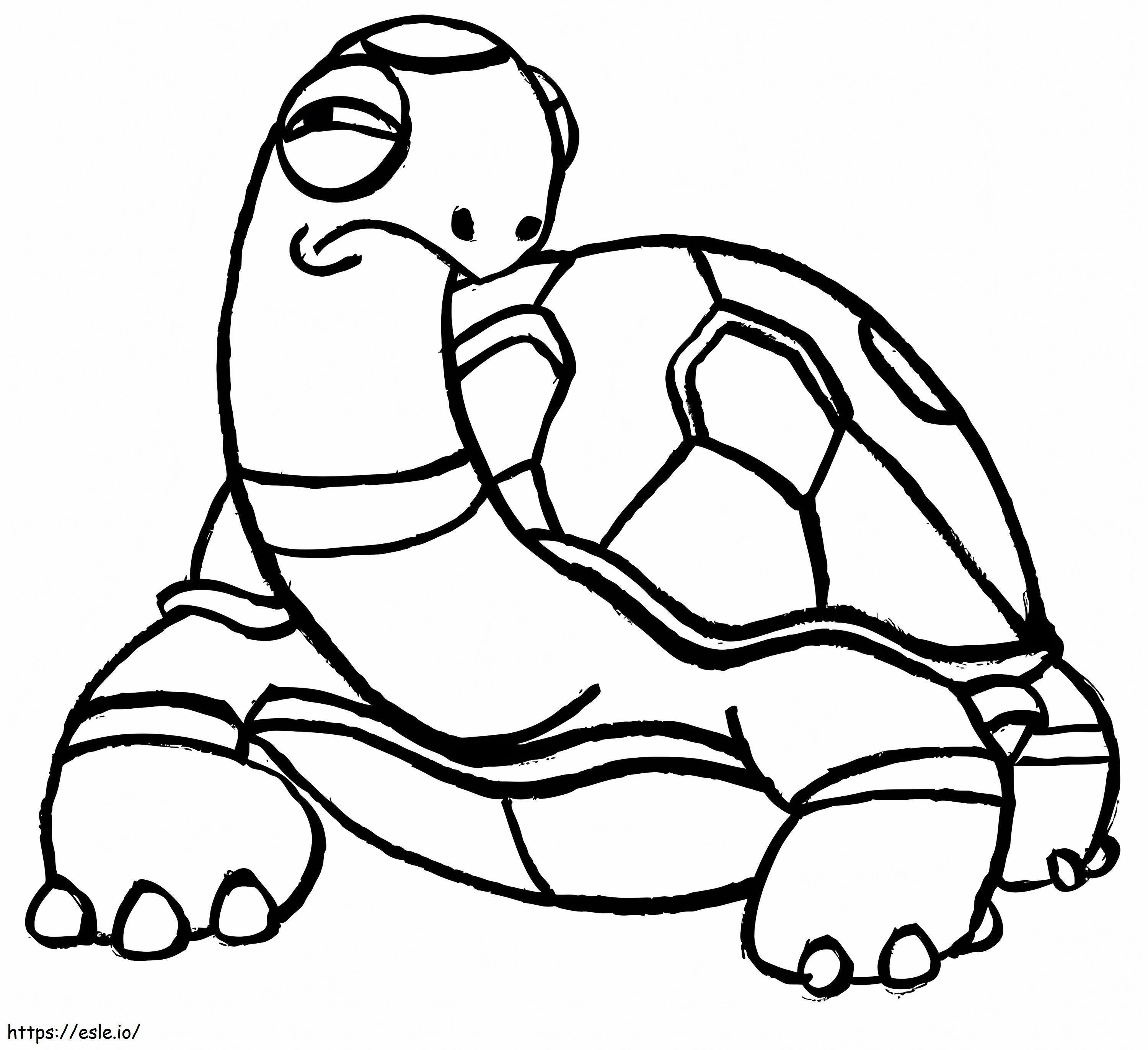 Printable Torkoal Pokemon coloring page