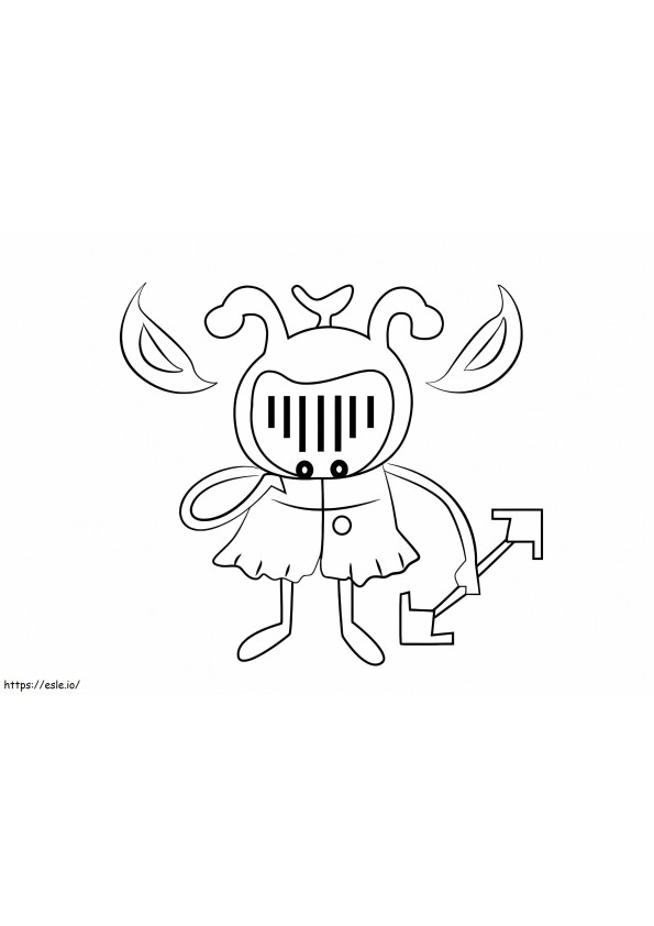 Whimsalot Undertale coloring page