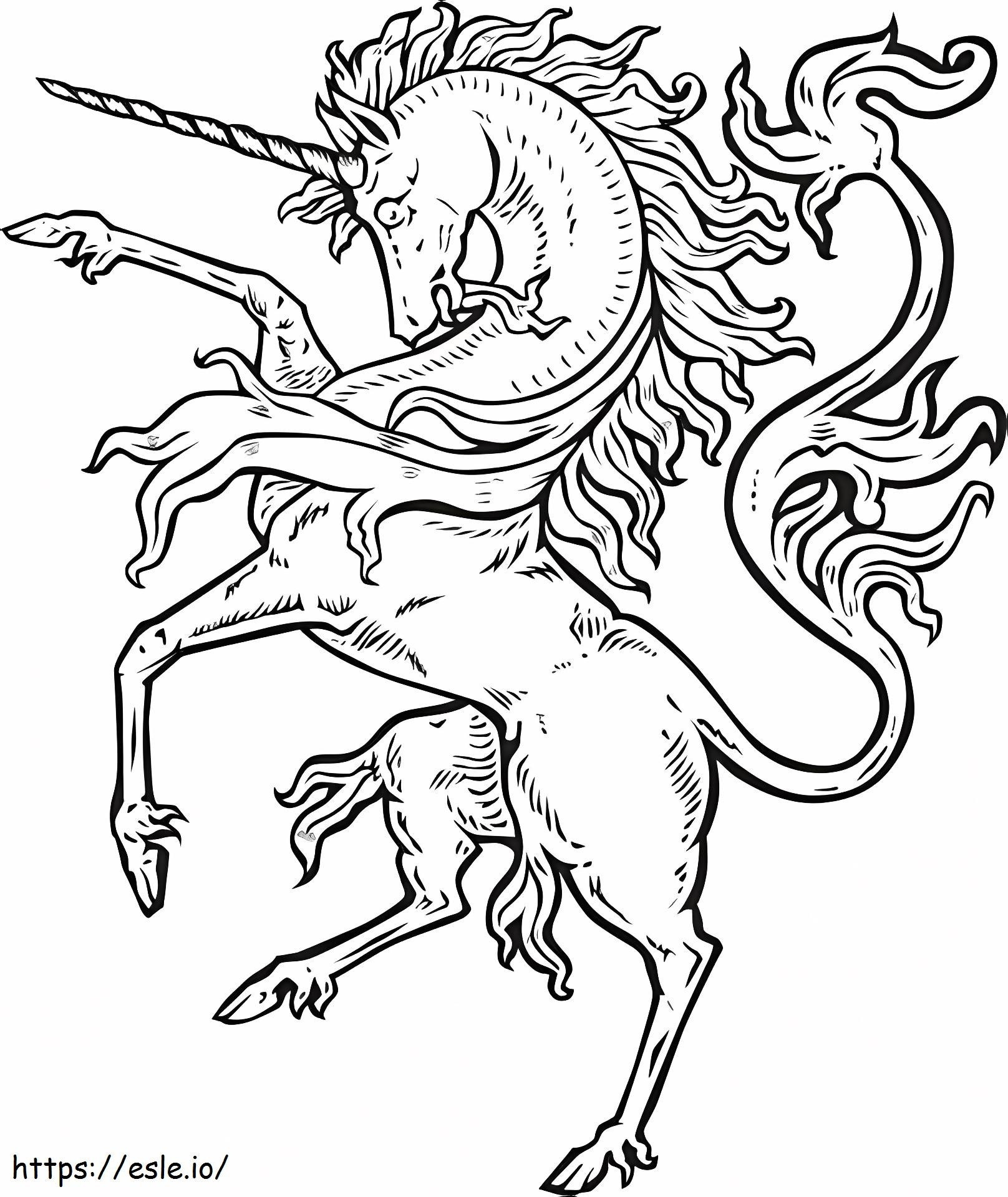 1528876594 Unicorn By Marcosramoscelis coloring page