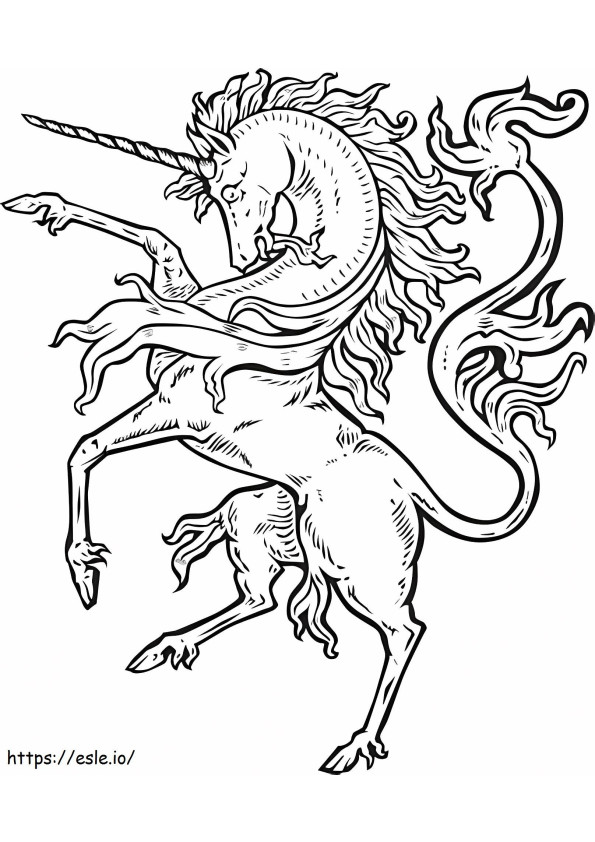 1528876594 Unicorn By Marcosramoscelis coloring page