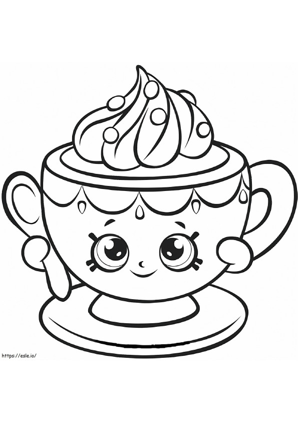 Taza de té Shopkin pequeña