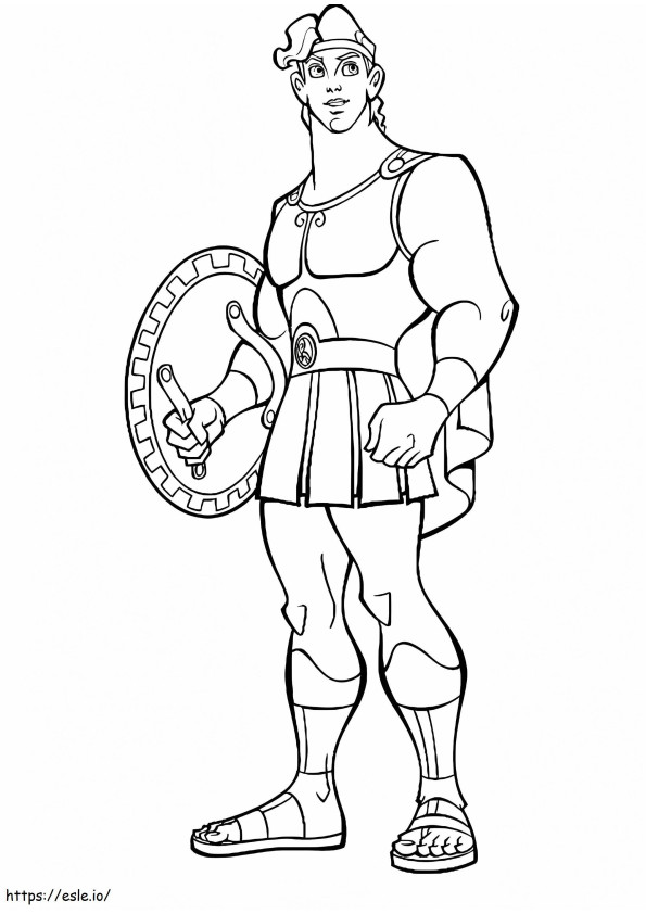 1535789935 Hercules A4 coloring page
