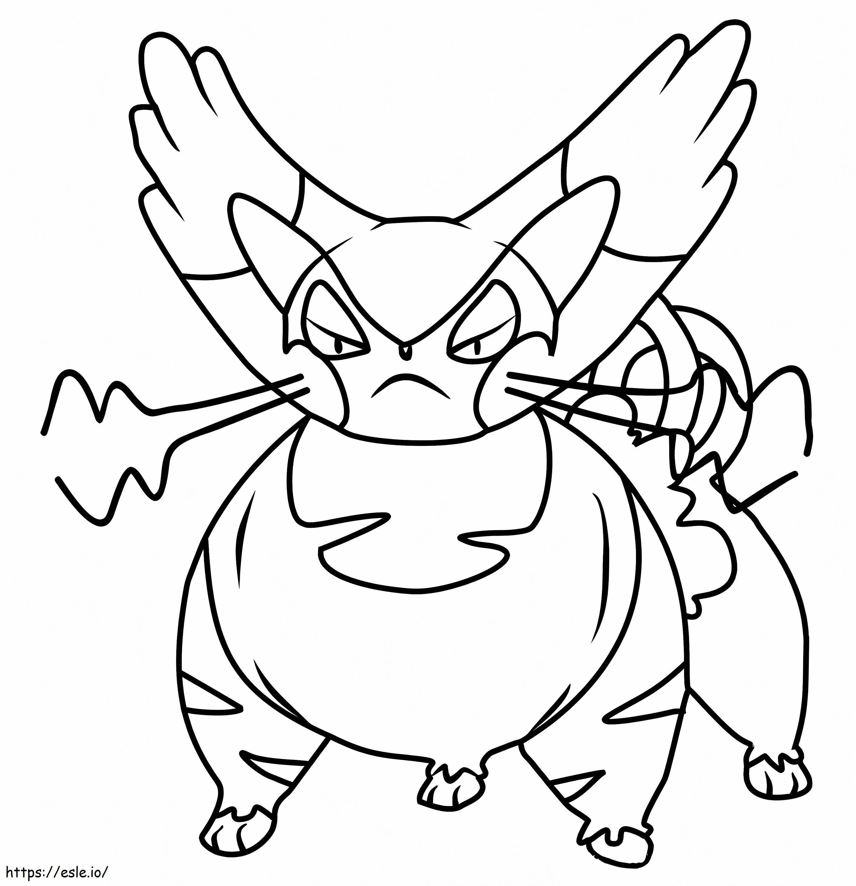 HQ Purugly Pokemon coloring page