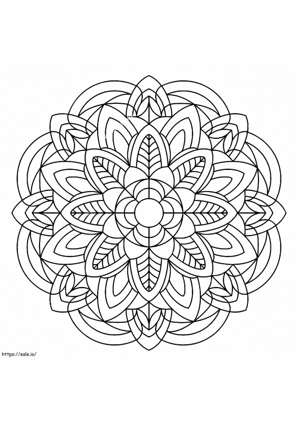 Free Mandala Flower