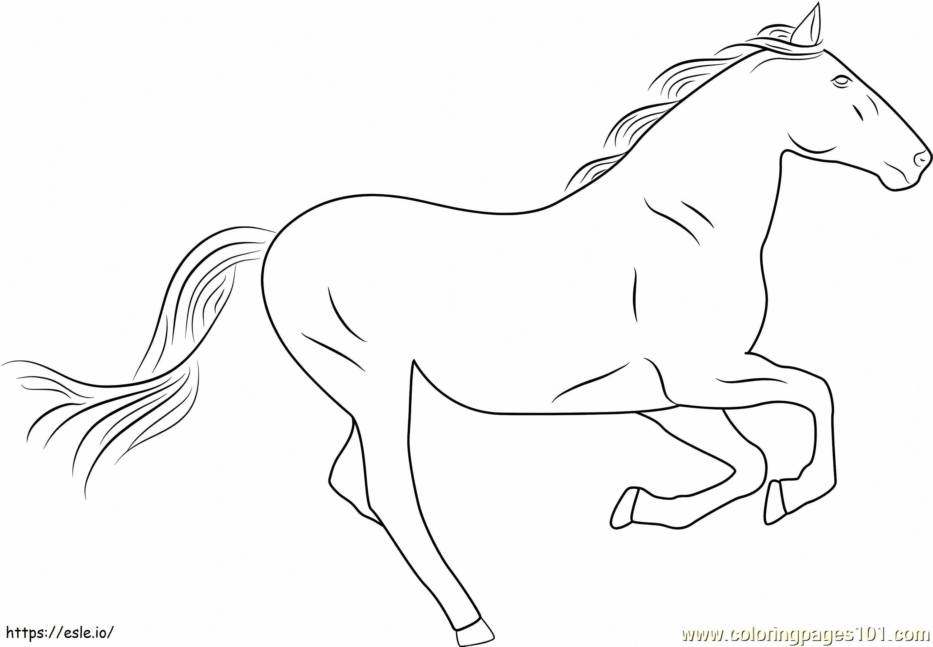 1530154209 Cavallo d'argento1 da colorare