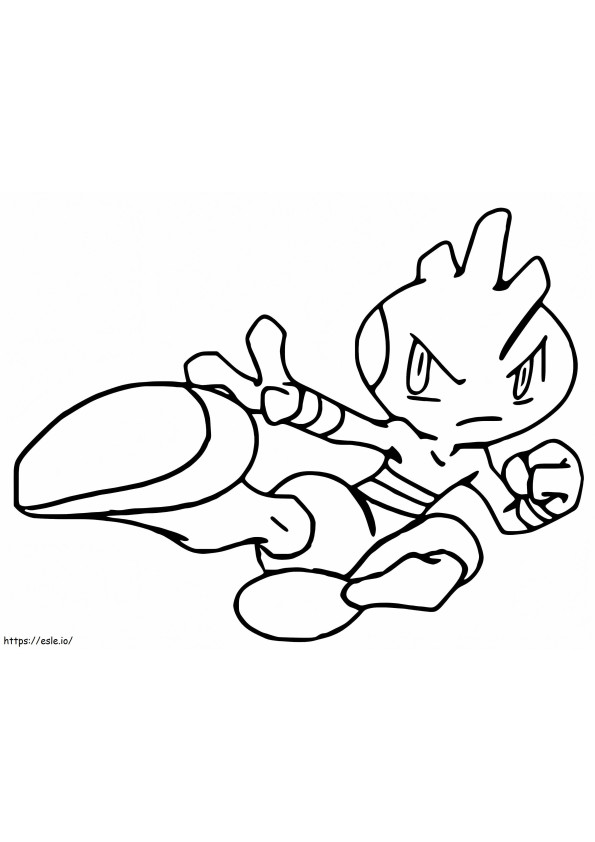 Coloriage Pokémon Tyrogue à imprimer dessin