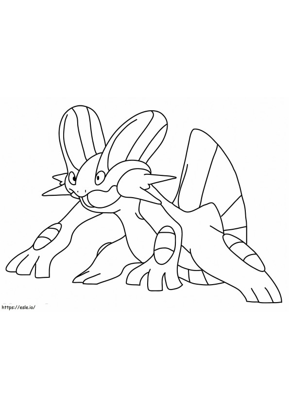 Pokemon Swampert di terza generazione