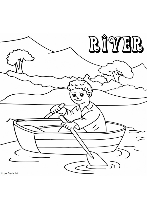 Print River coloring page