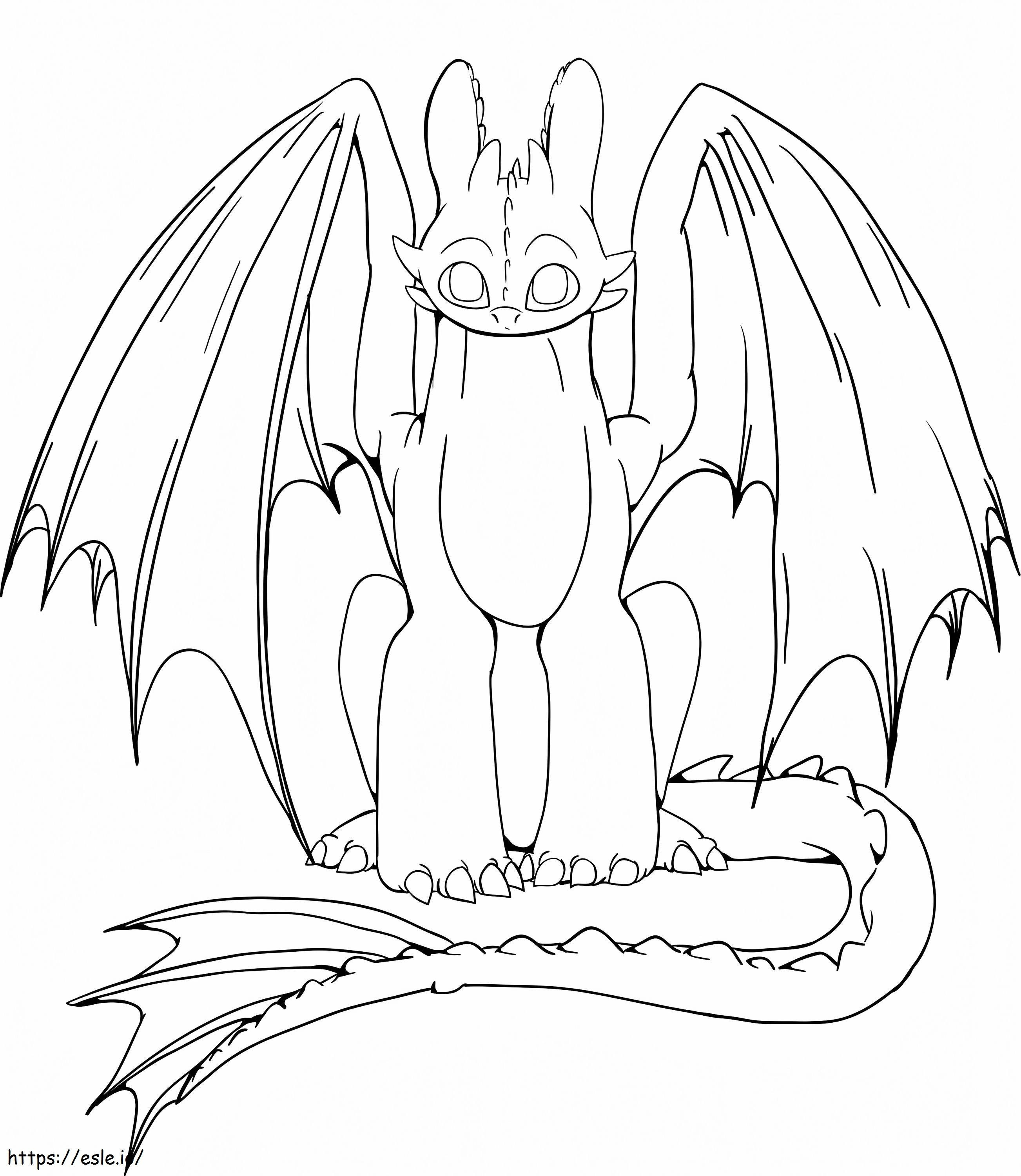 1585879906 Toothless coloring page