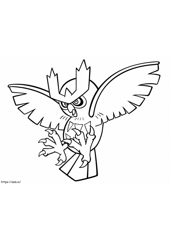 Printable Noctowl Pokemon