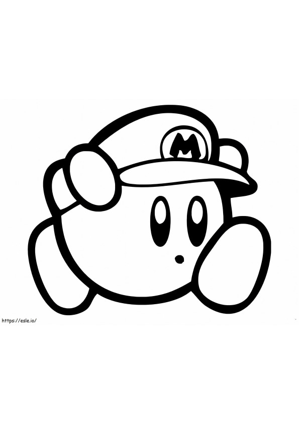 Bieg Kirby’ego kolorowanka