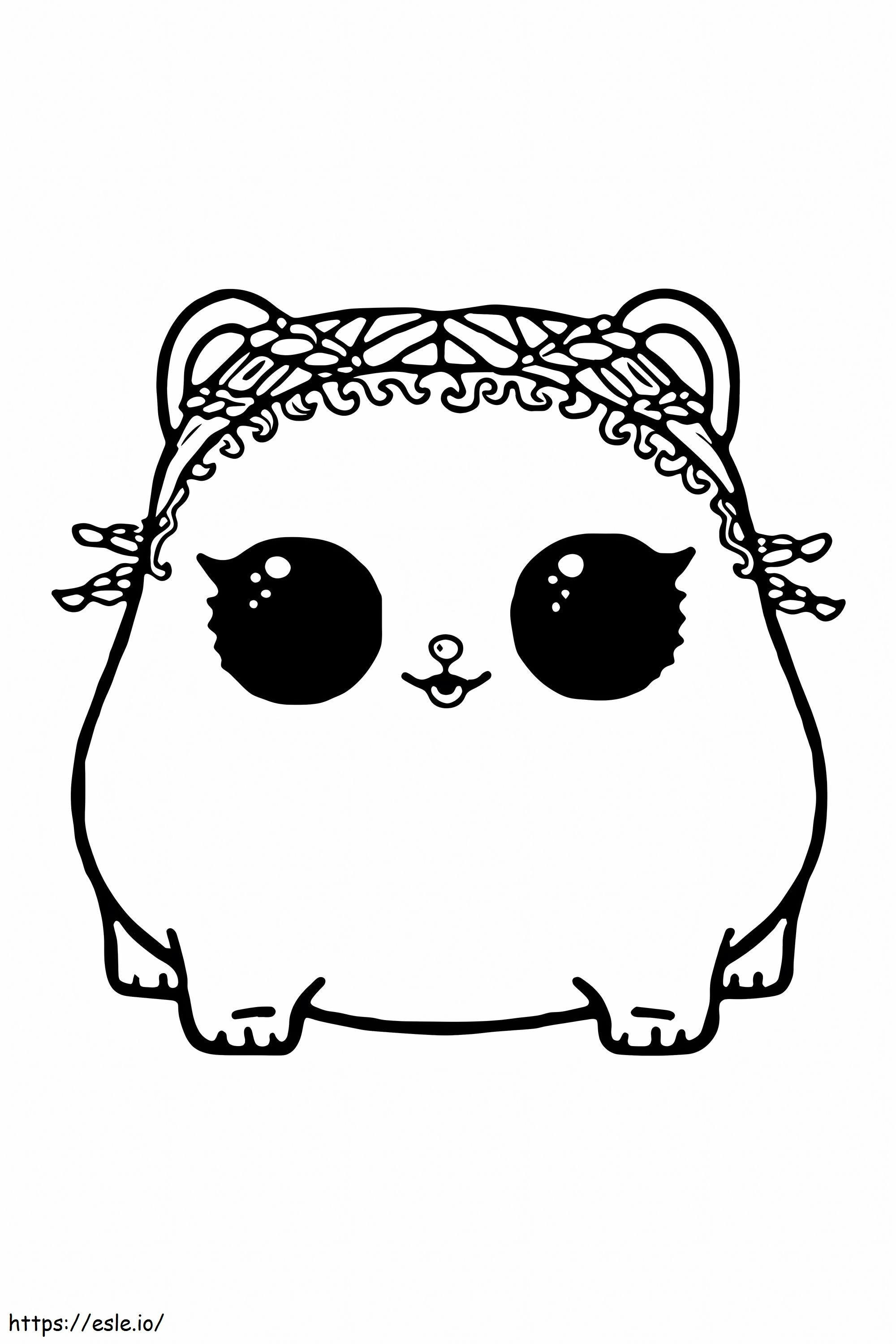 LOL Pets Hamster coloring page