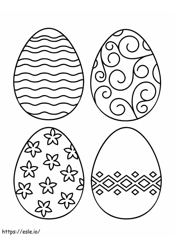 El huevo es para adultos para colorear
