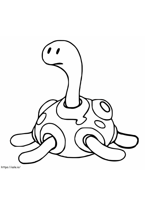 Shuckle Pokemon coloring page