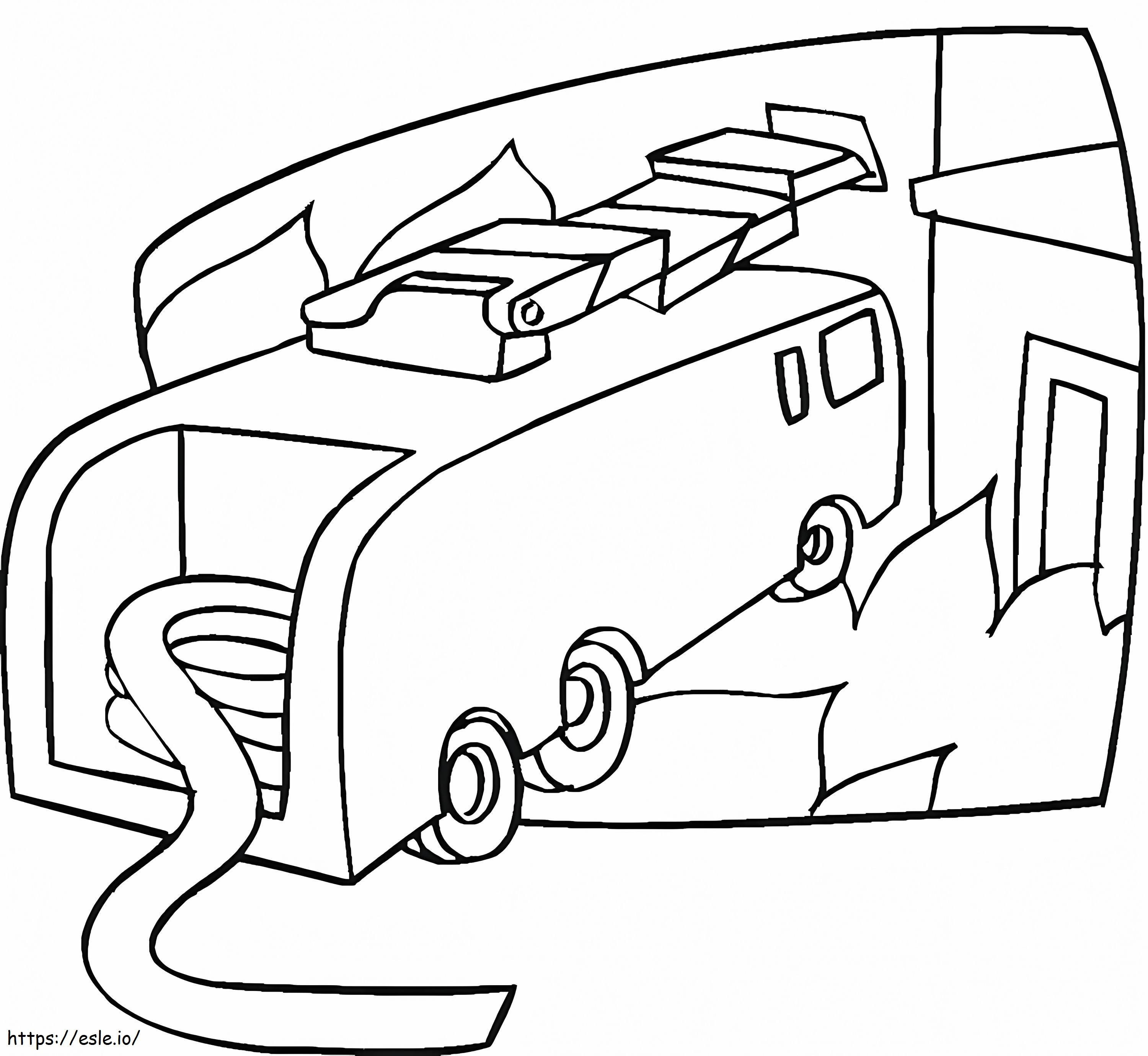 1584002165 Fire Car Is Readyfa coloring page