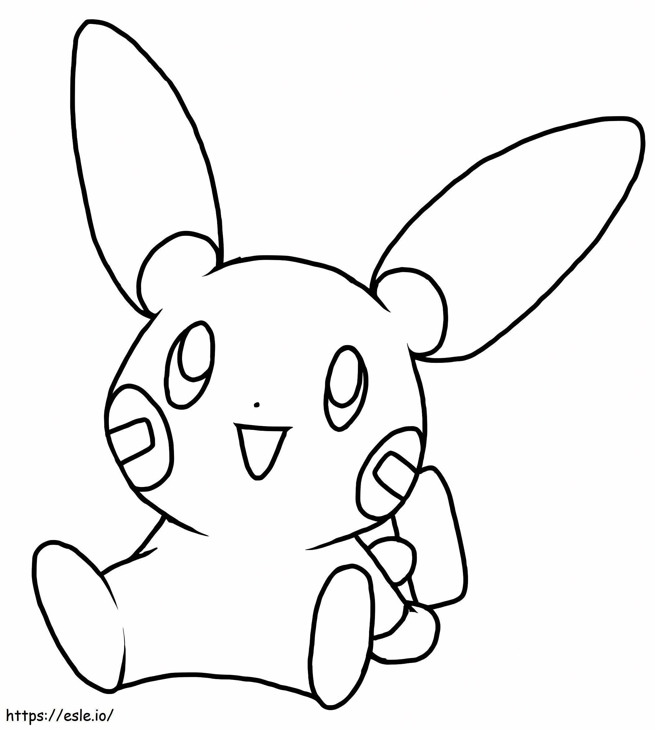 Coloriage Mon Pokémon 1 à imprimer dessin