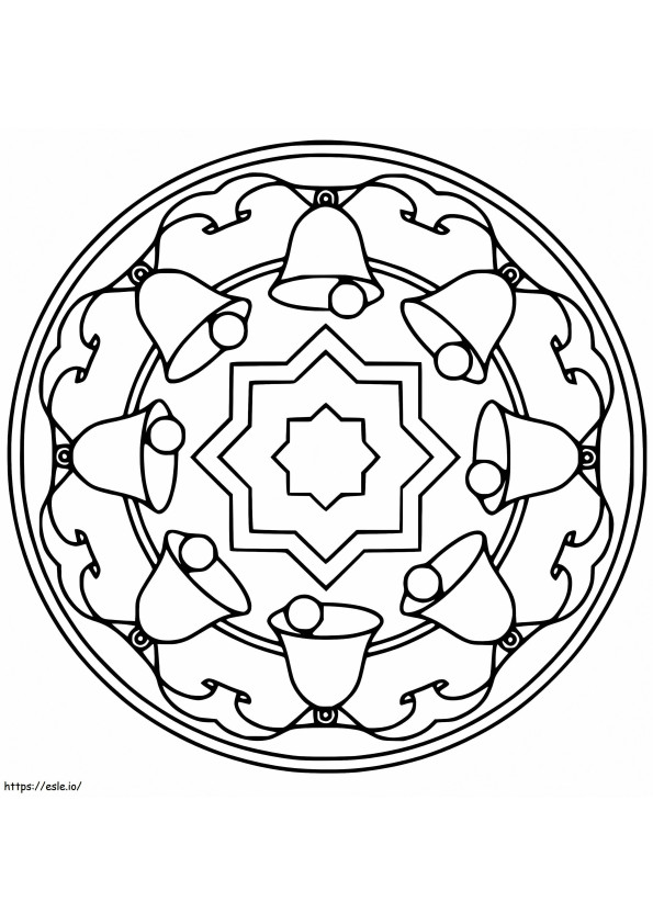Świąteczna Mandala 12