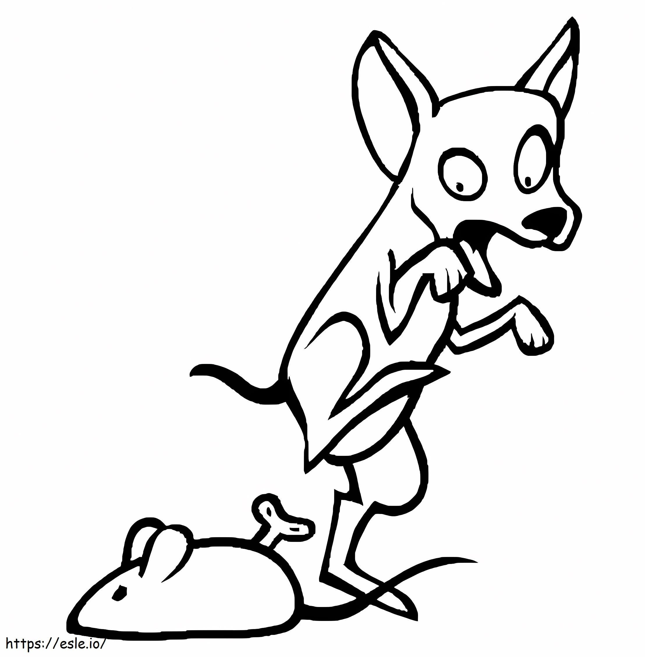 Chihuahua ve Fare Oyuncak boyama