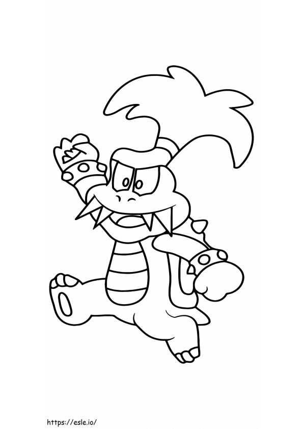 Baby Bowser Printable 14 coloring page