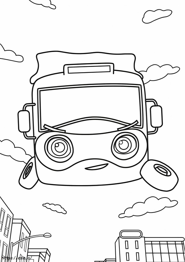 Buser Little Baby Bum coloring page