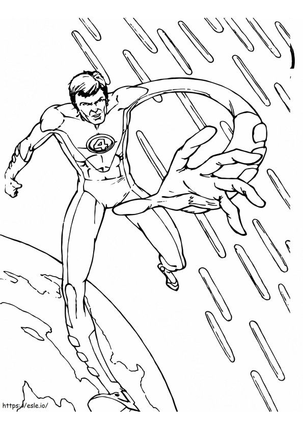Rubber Man coloring page