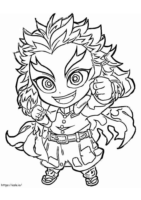 Cute Kyojuro Rengoku