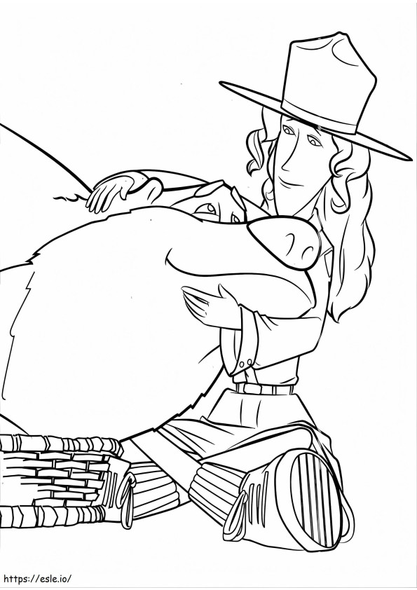 Beth And Boog coloring page