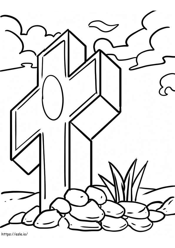 Good Friday 12 coloring page