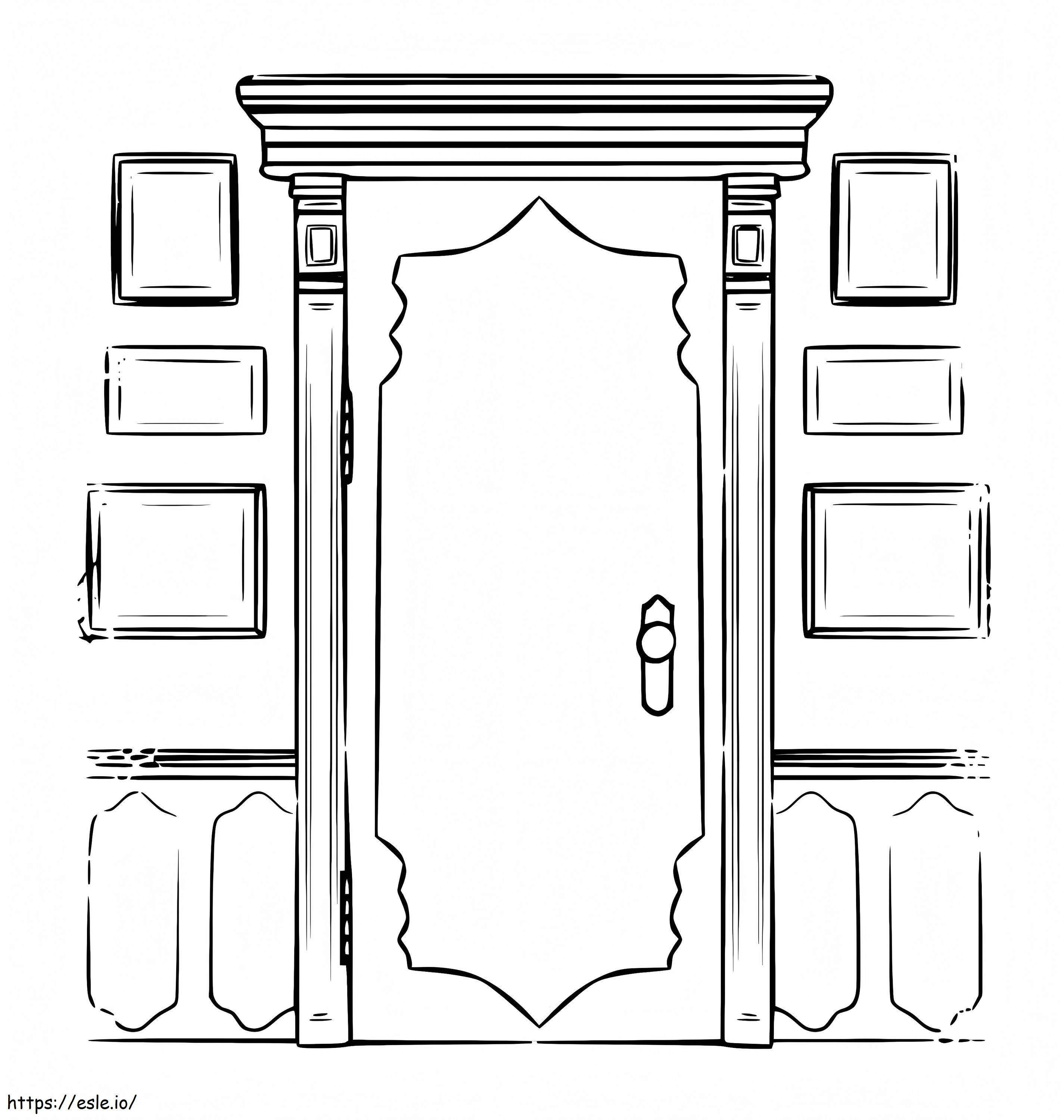 The Magic Door coloring page