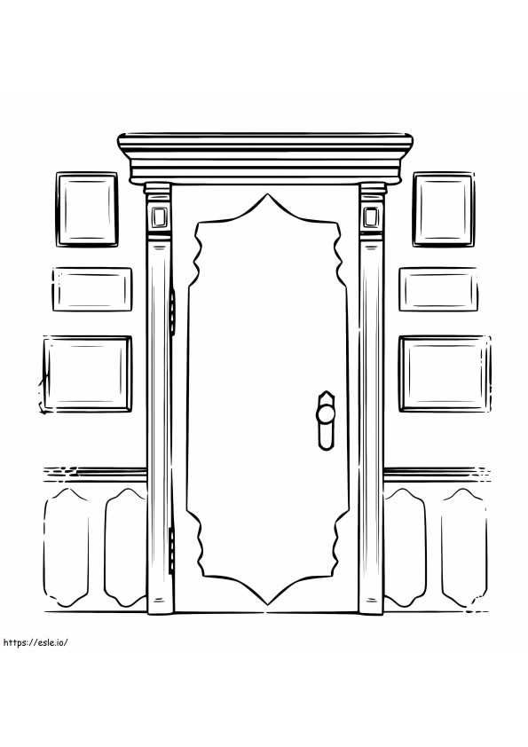 The Magic Door coloring page