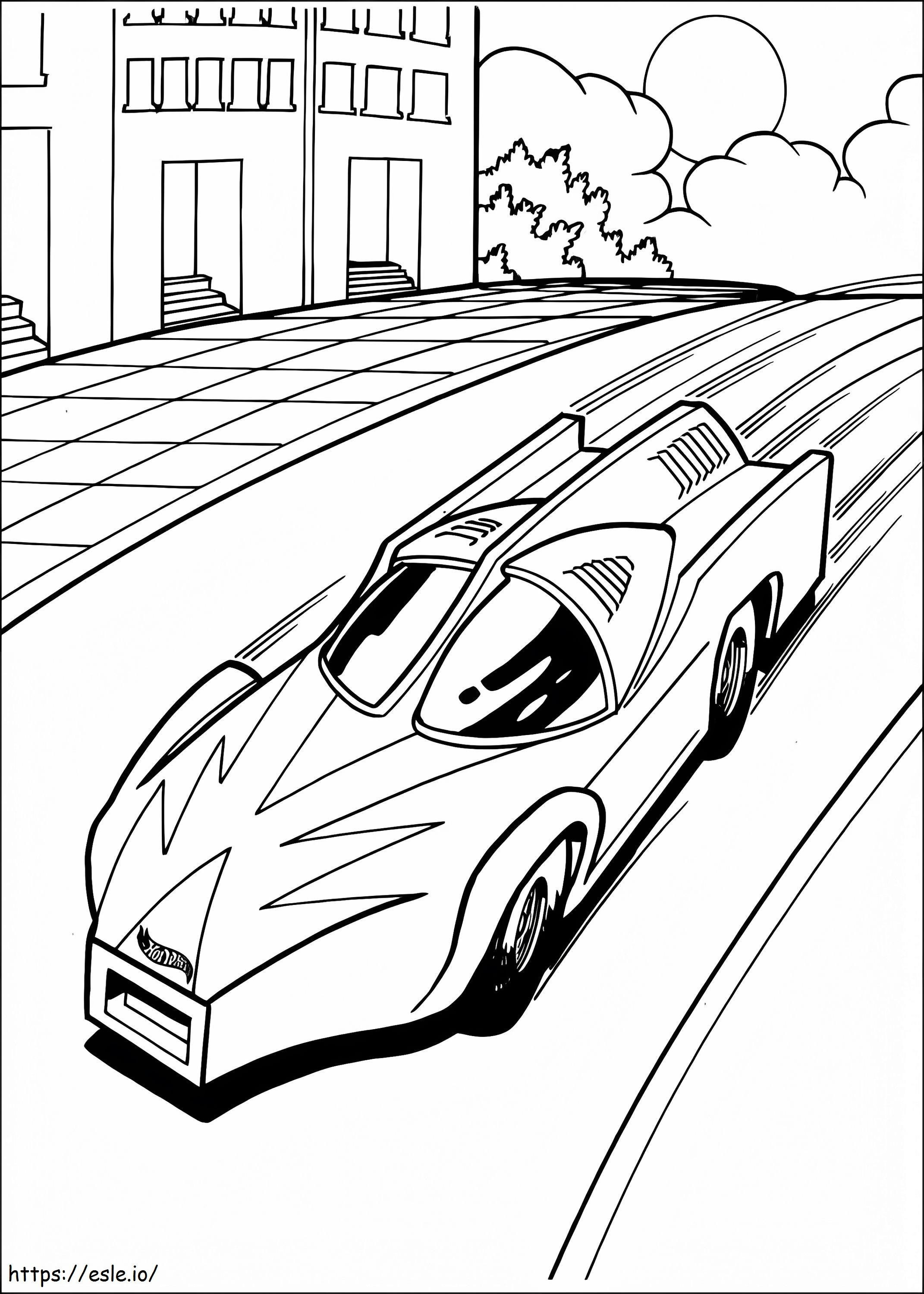 Hot Wheels 29 coloring page