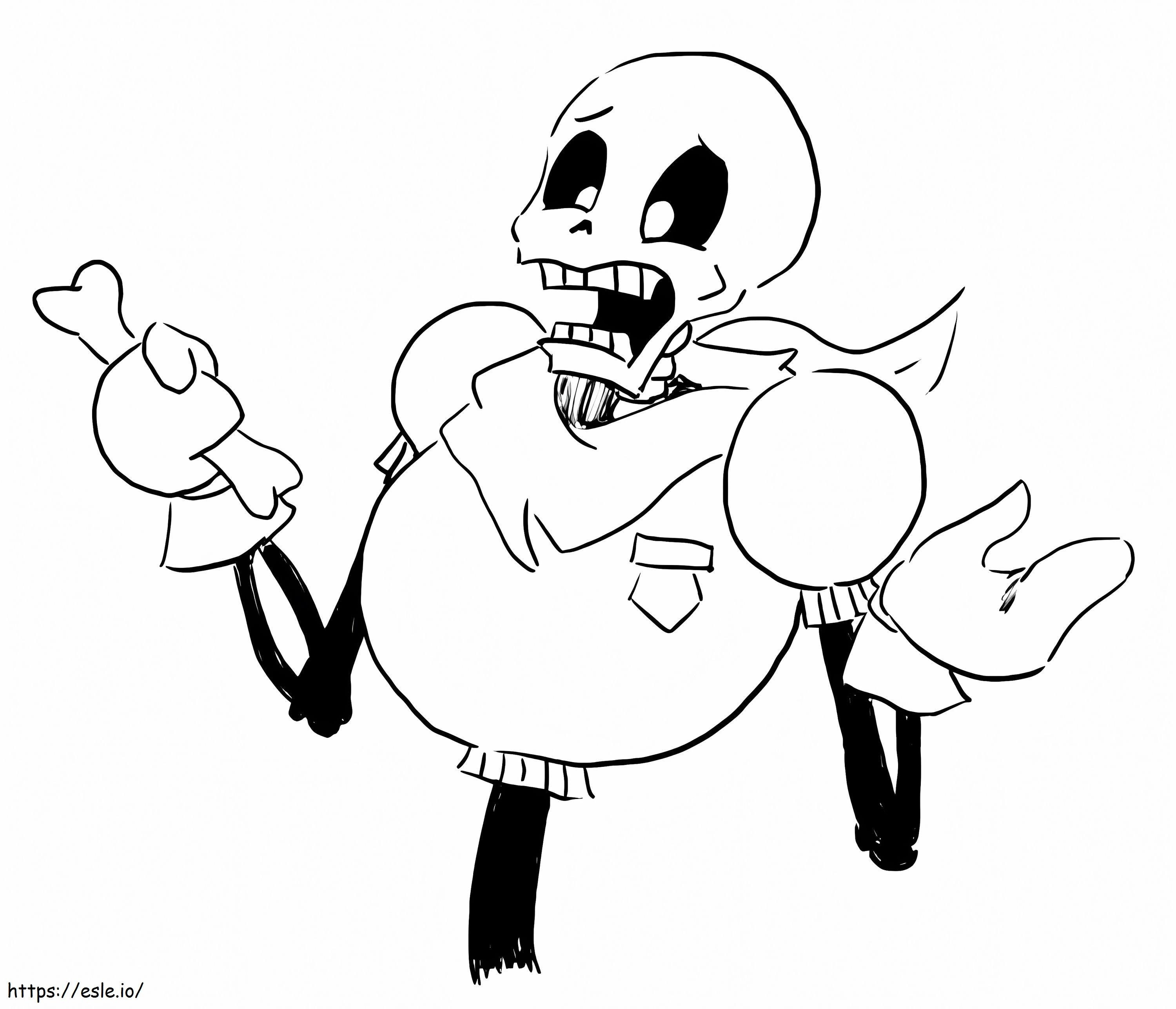 Papyrus 1 coloring page