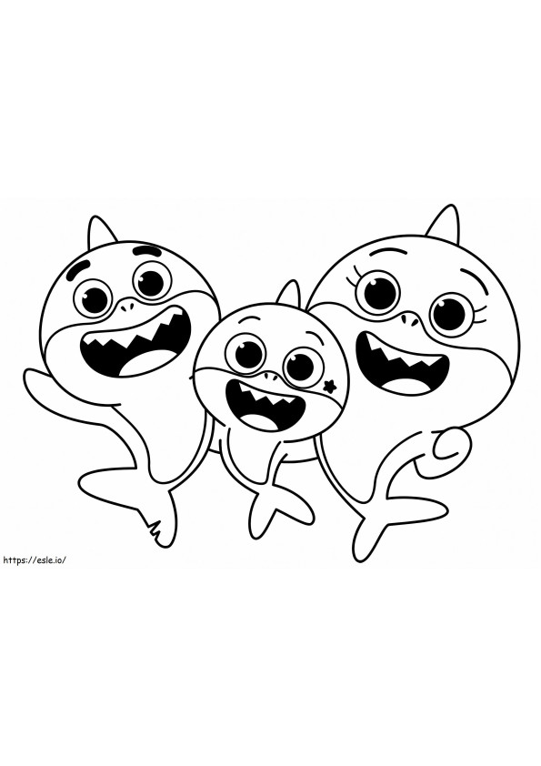 Baby Shark Big Show coloring page