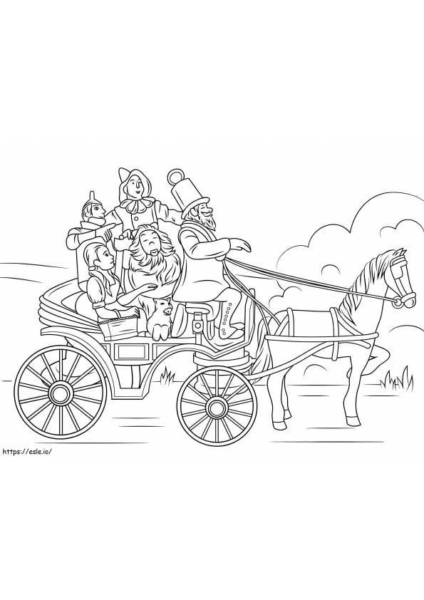 Horse Of A Different Color coloring page