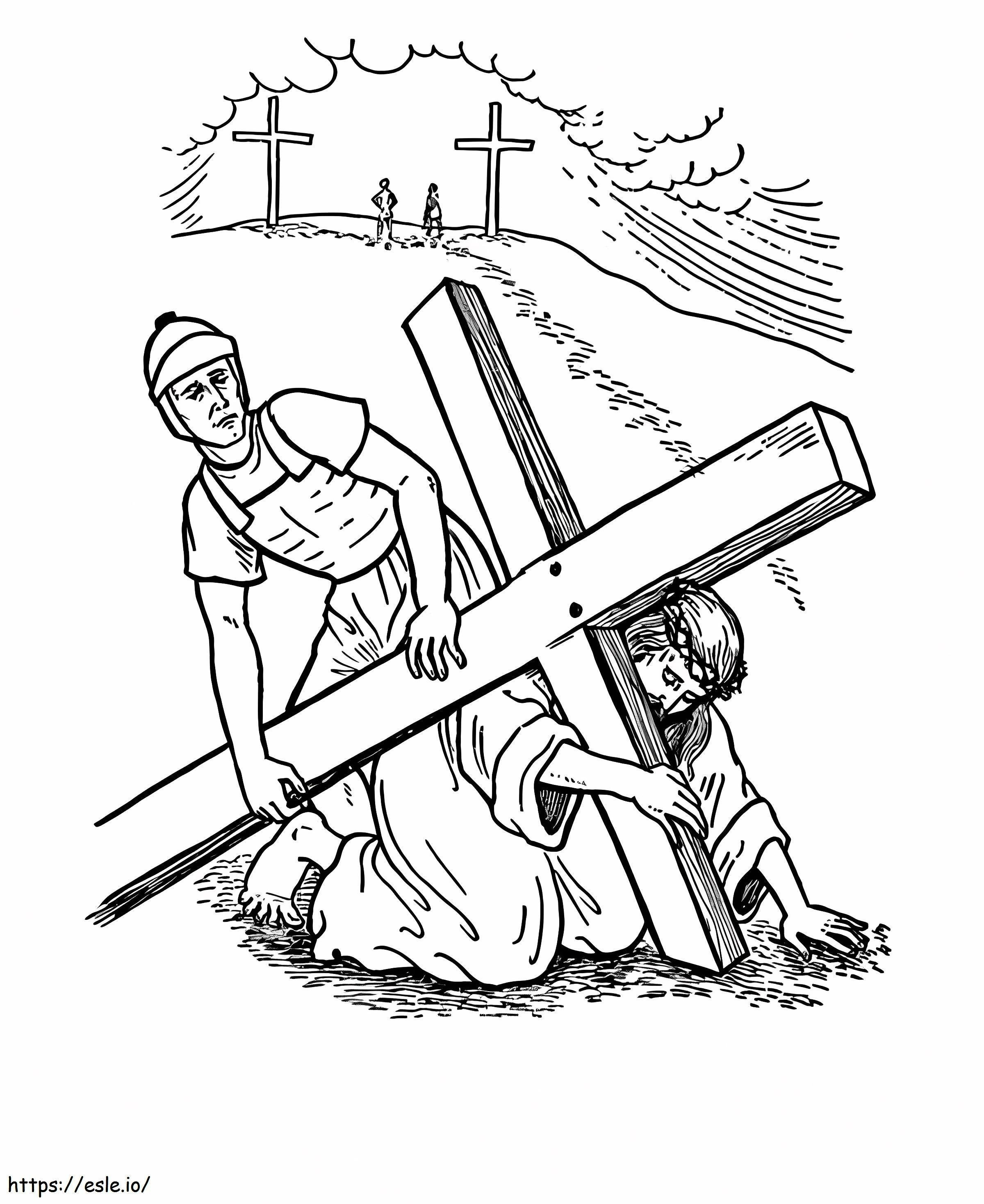 Good Friday 11 coloring page
