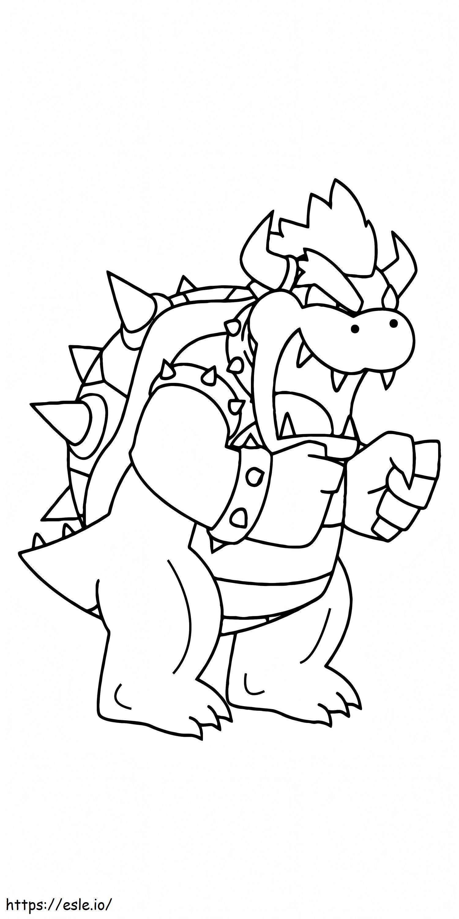 Baby Bowser Printable 10 coloring page