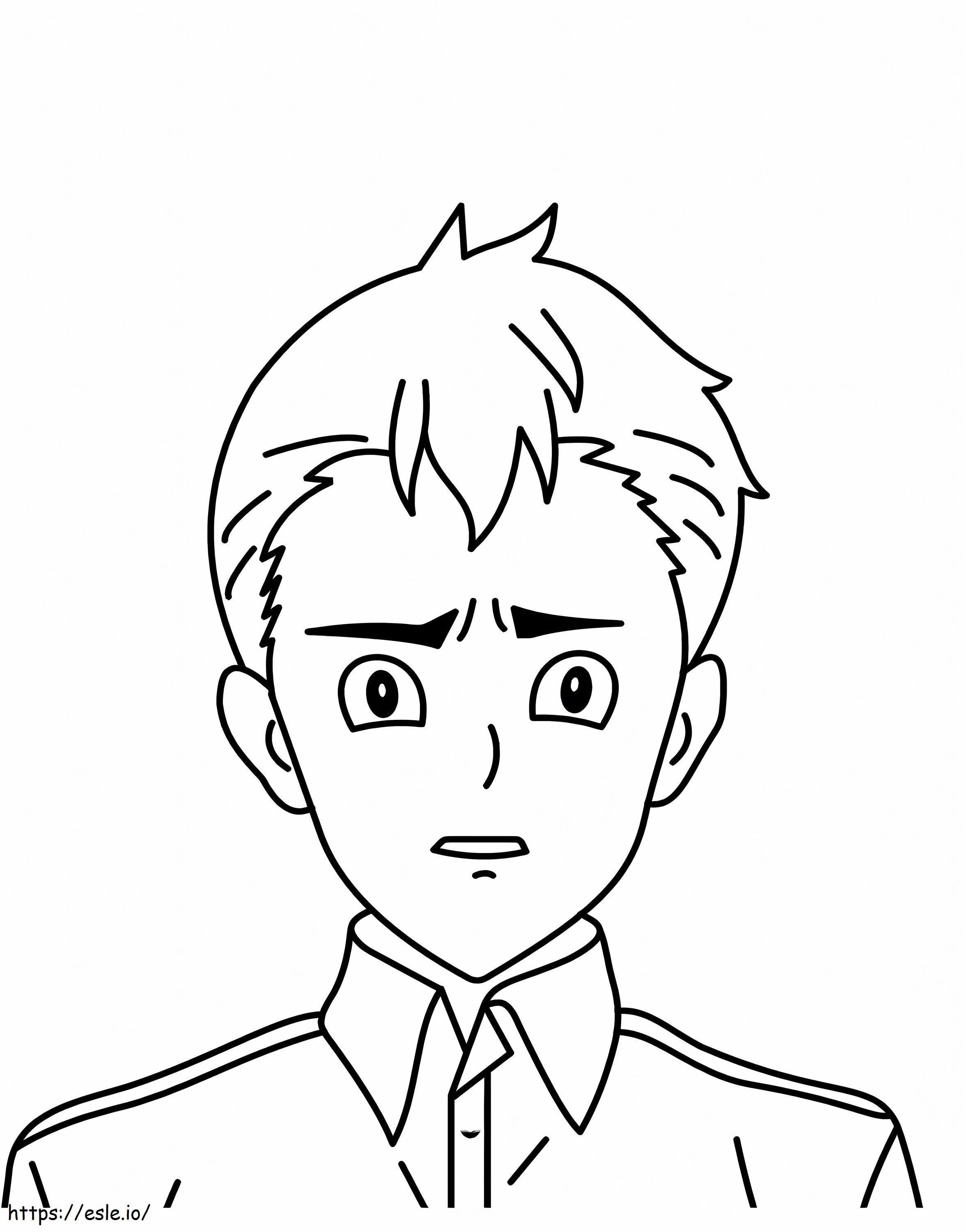 Don From The Promised Neverland coloring page