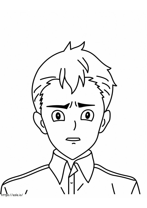 Don From The Promised Neverland coloring page