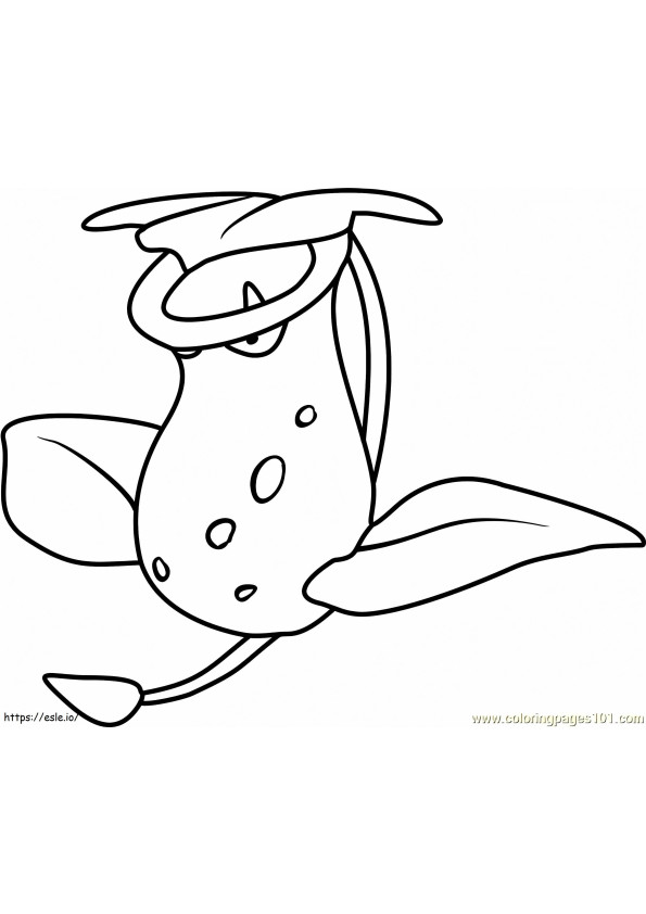 Coloriage 1530153512 Pokémon Victreebel à imprimer dessin