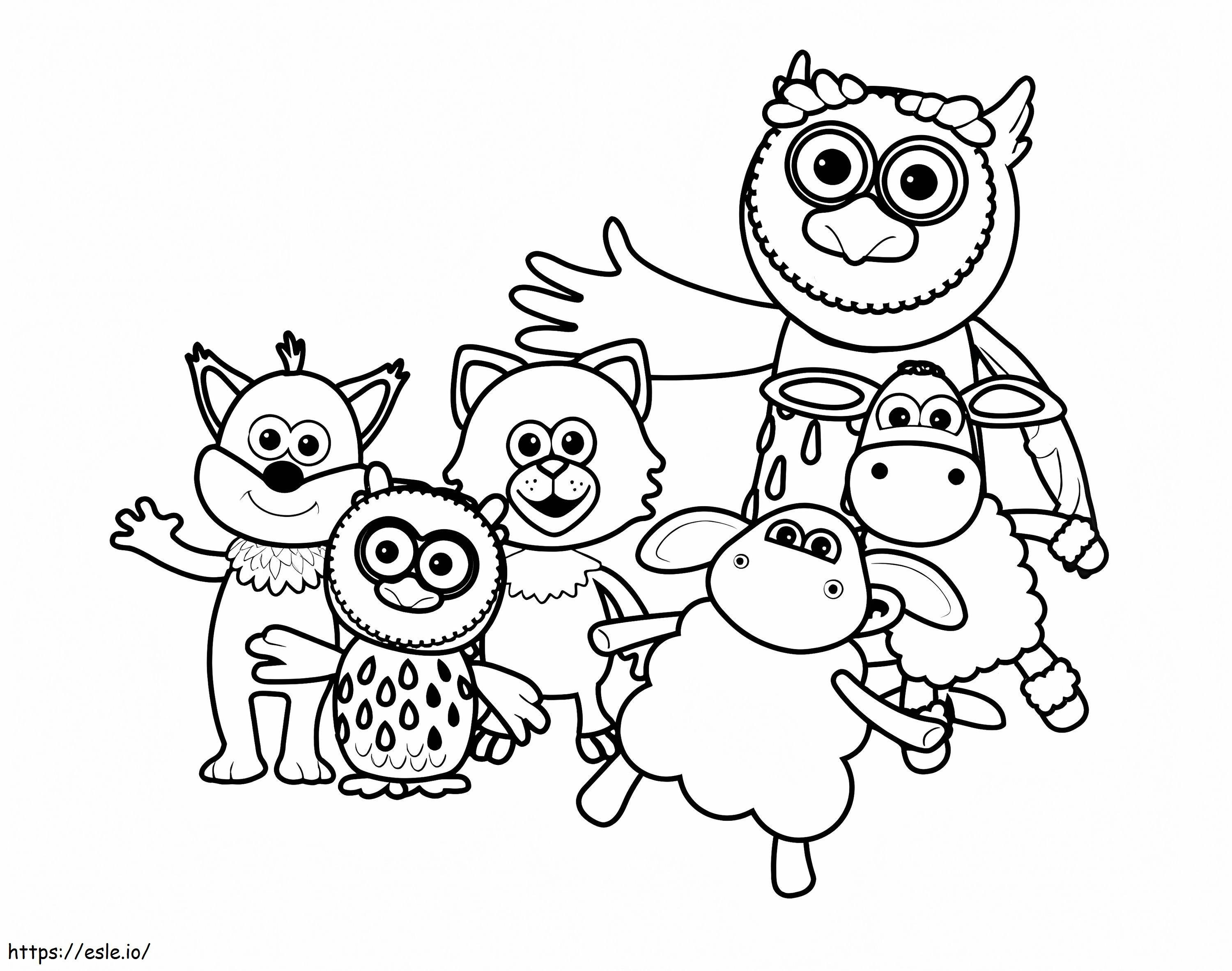 1581303773 Todos os personagens de Timmy Time para colorir