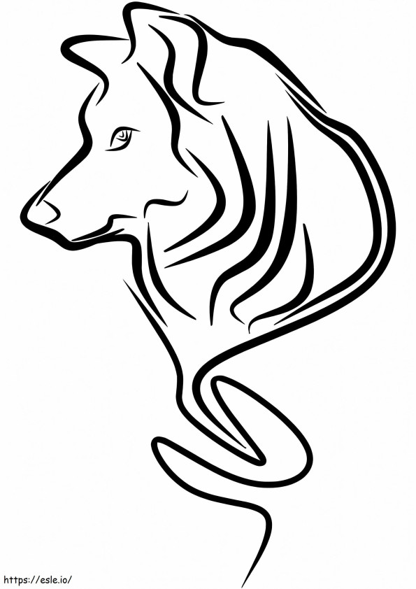 Tatuaggio del lupo
