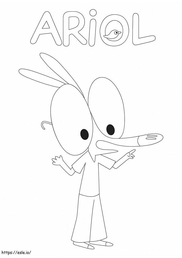 Ariol Anime-tekening voor kinderen