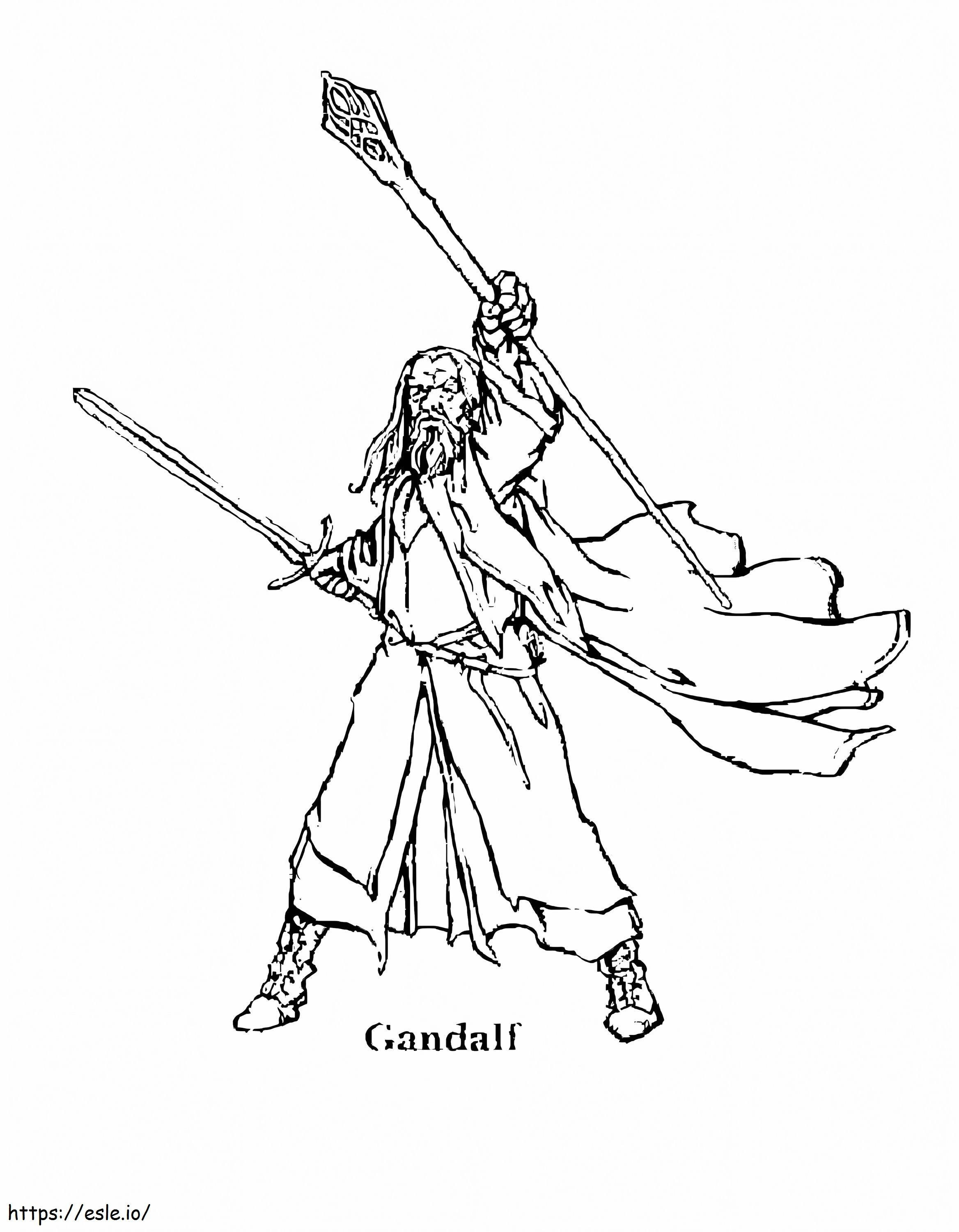 Gandalf-harc kifestő