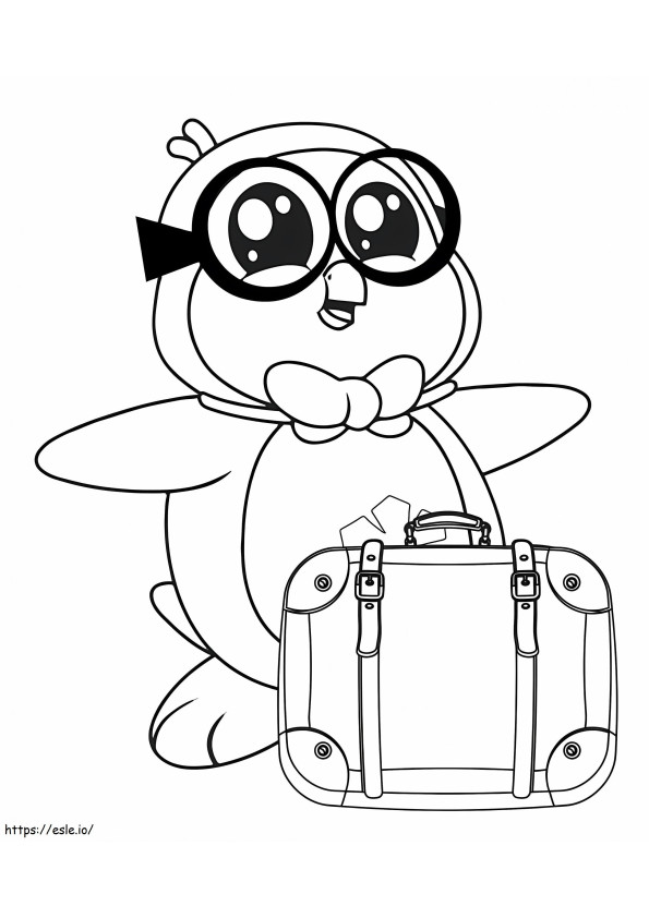 Peck From Ryans World coloring page