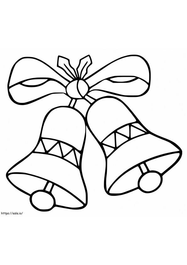 Christmas Bells 9 coloring page