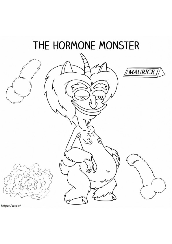 Hormonalny potwór Maurice z Big Mouth