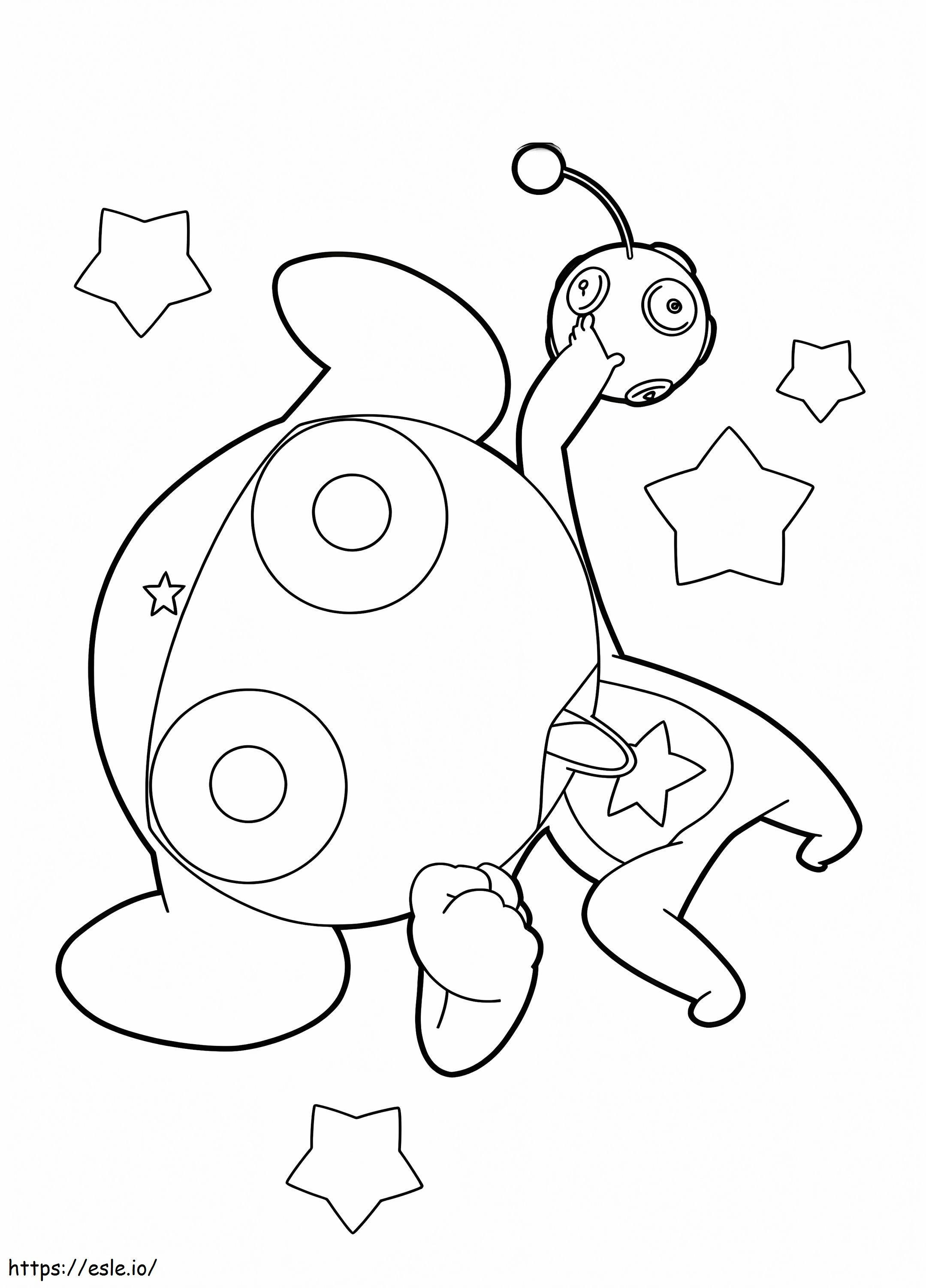 Talk coloring page