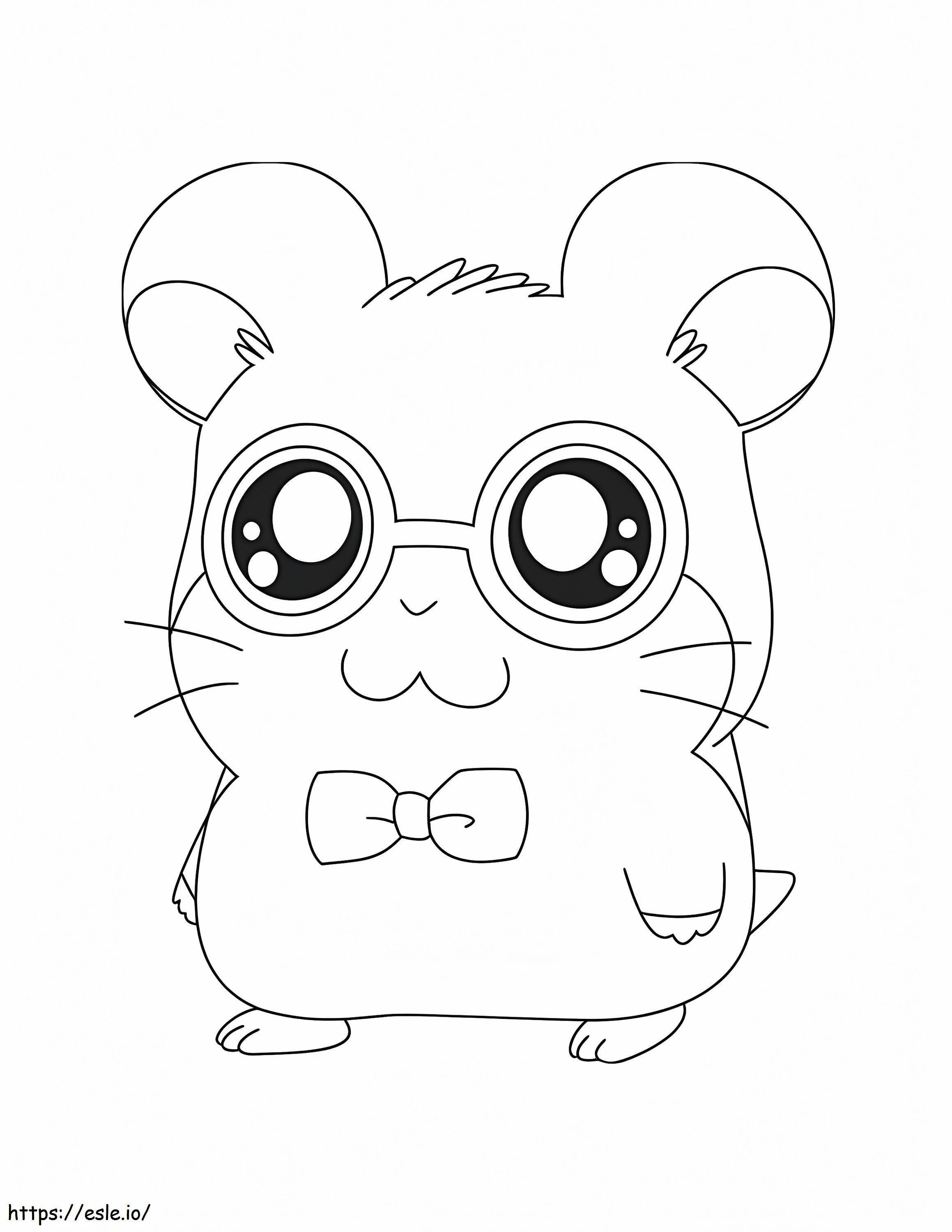 Cute Mouse Smiling coloring page