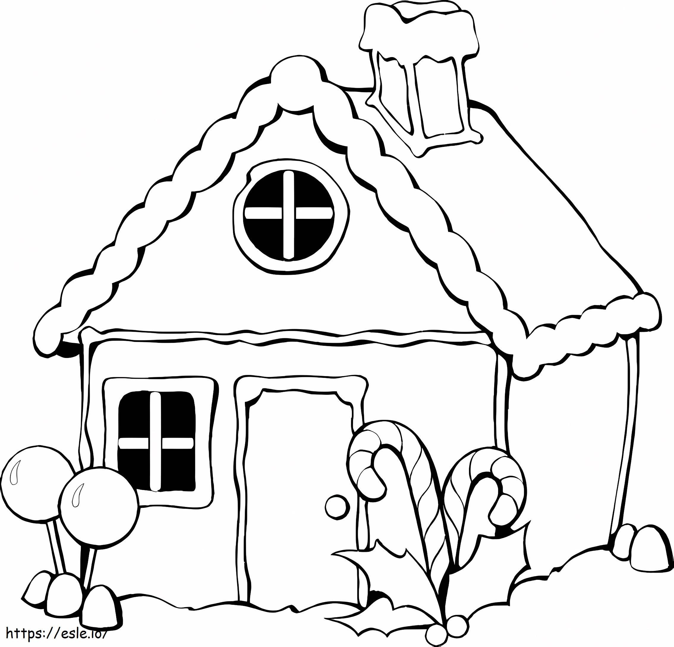 1576486842 Sweet House 1 coloring page
