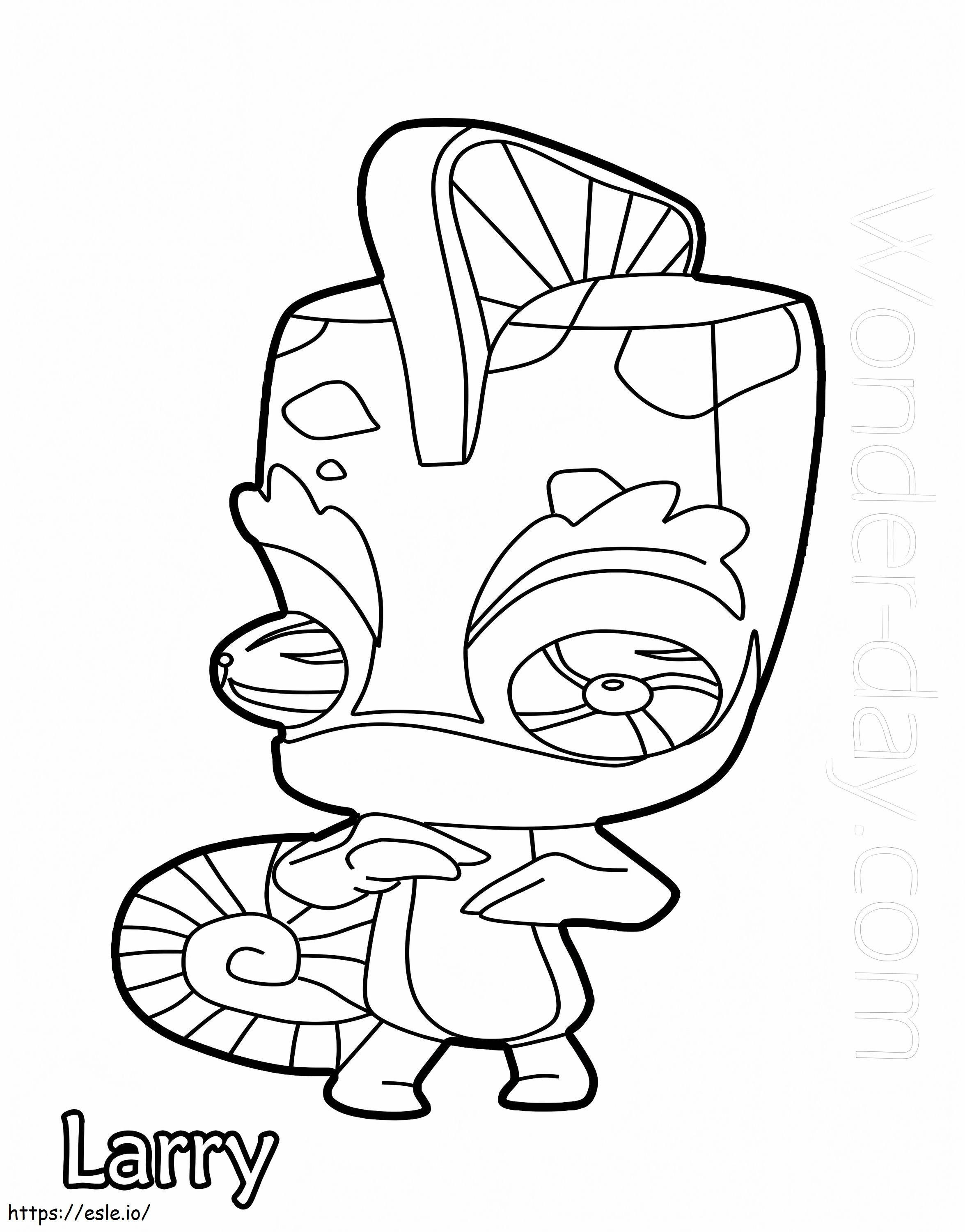 Larry Zooba coloring page